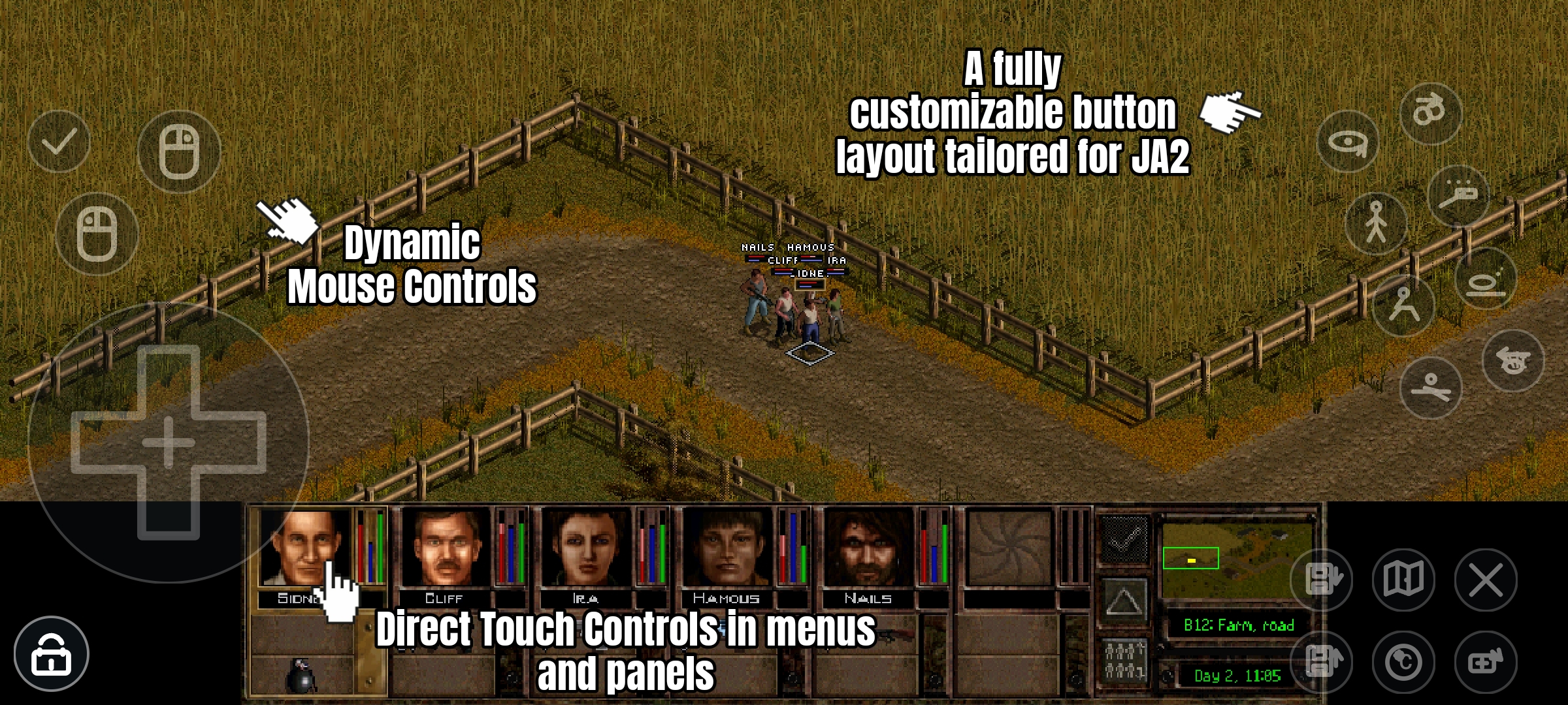 Dynamic Touch Interface